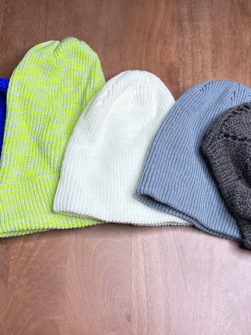 Y2K Vintage Women’s Beanies – Lot of 5